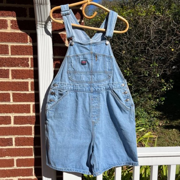 UNIONBAY Denim - Unionbay Denim Shorttail Overalls Women's Large